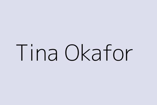 Tina Okafor